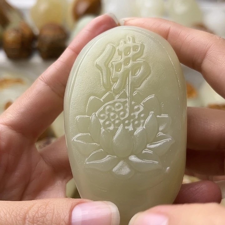 石材古青石不退换佛莲