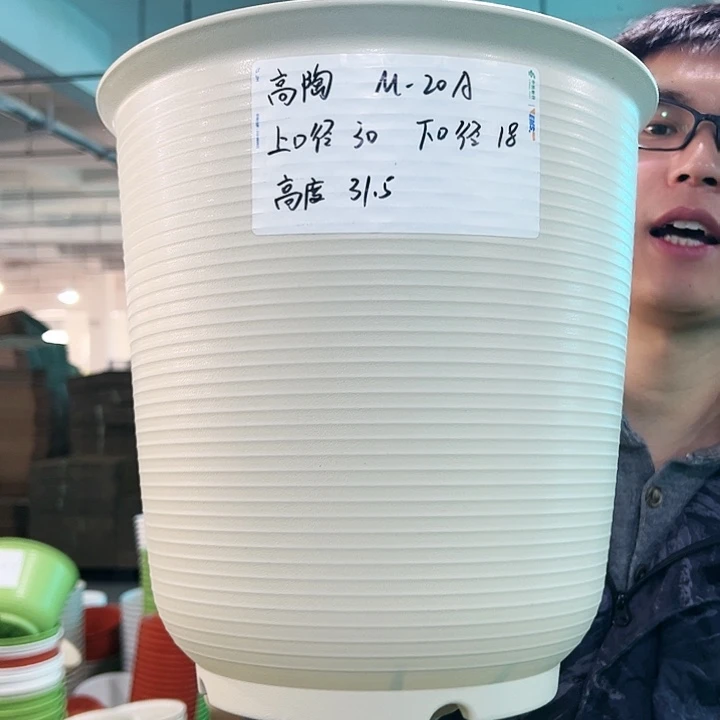 正品高陶口30高31米色无托3只