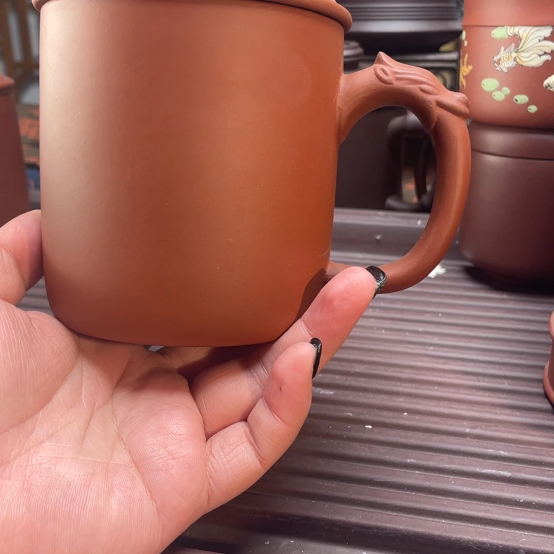 紫砂茶杯宜兴紫砂杯