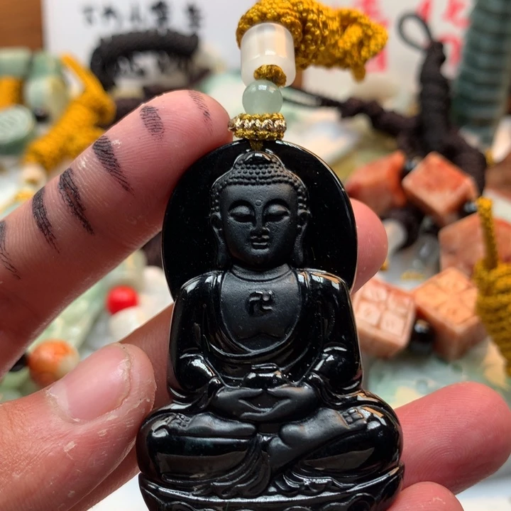 翡翠未镶嵌颈饰保真天然a货翡翠