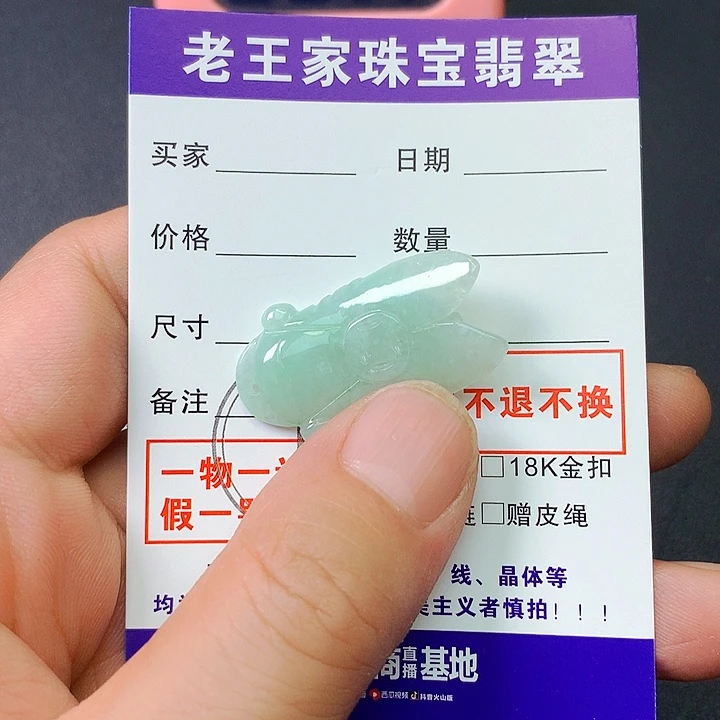 仁***.翡翠未镶嵌颈饰翡翠吊坠翡翠挂件