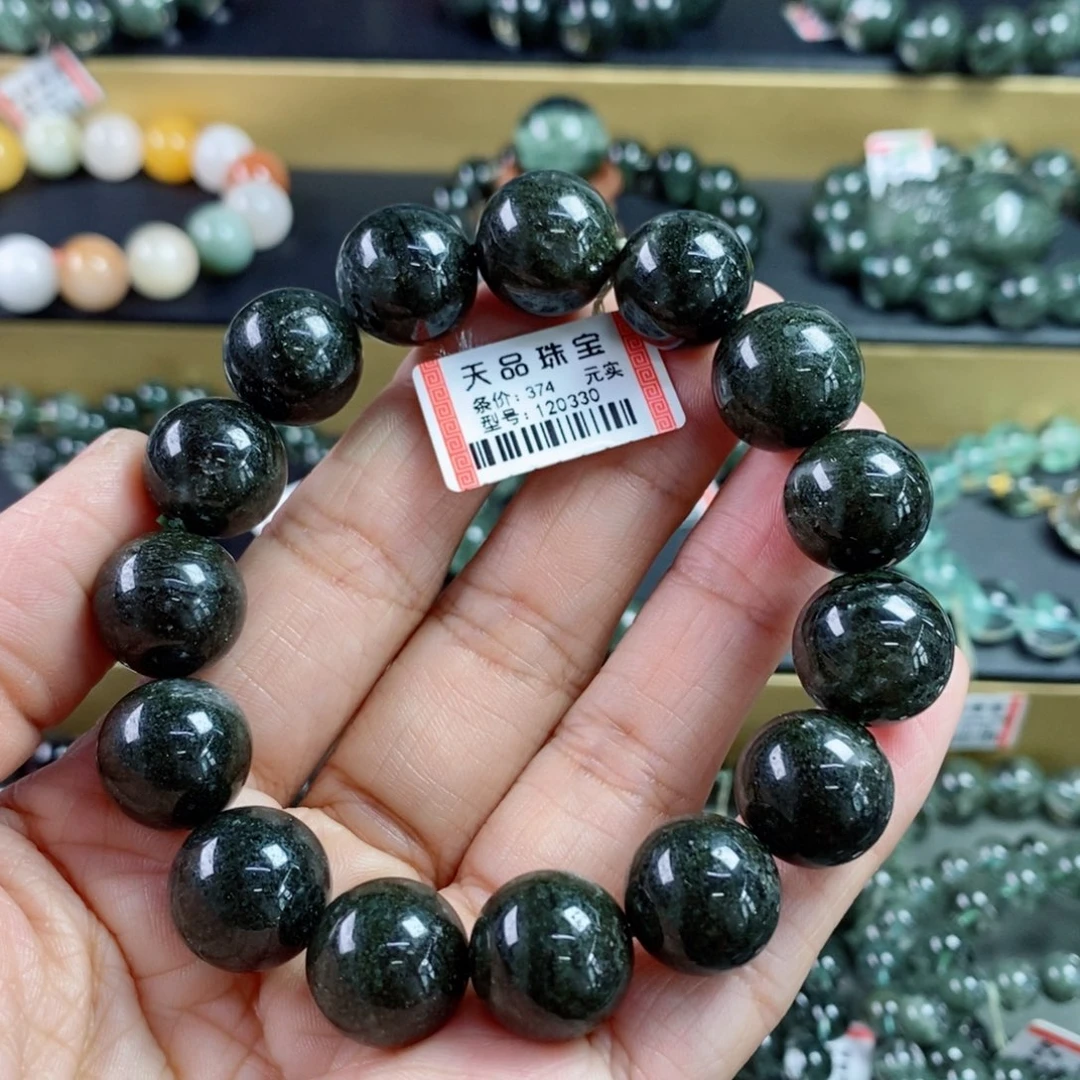 水晶手链未镶嵌l*绿幽灵手链120330