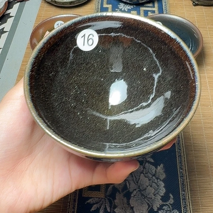 茶盏16 坚记茶盏摆件