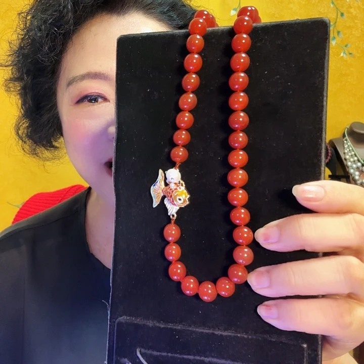 玛瑙/玉髓未镶嵌颈饰