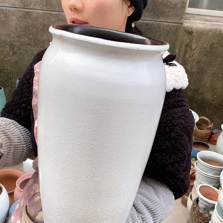 紫砂花盆正品口20高42