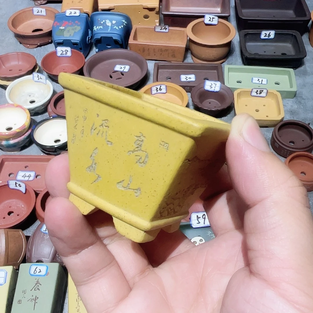 紫砂小盆4.5*3.5cmmm