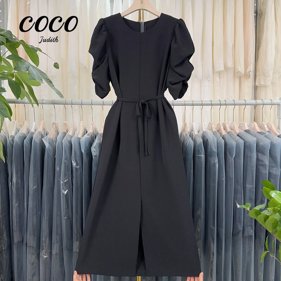 【RG210】2025年新款时尚气质百搭减龄显瘦法式连衣裙