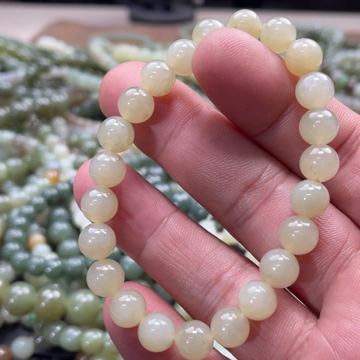 和田玉手链未镶嵌