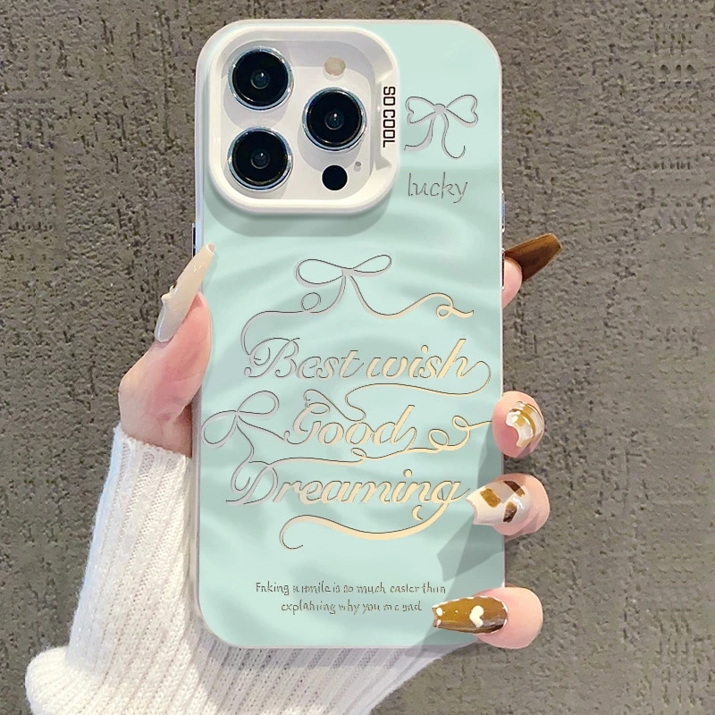 全包可爱蝴蝶结手机壳适用于苹果小米红米oppo多款机型甜美风vivo