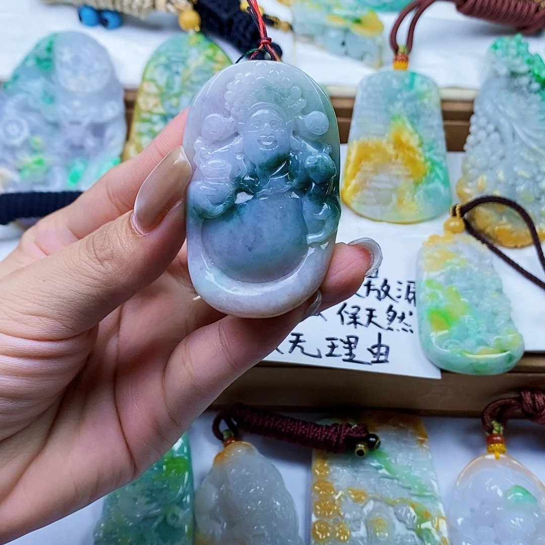 颈饰未镶嵌翡翠翡翠
