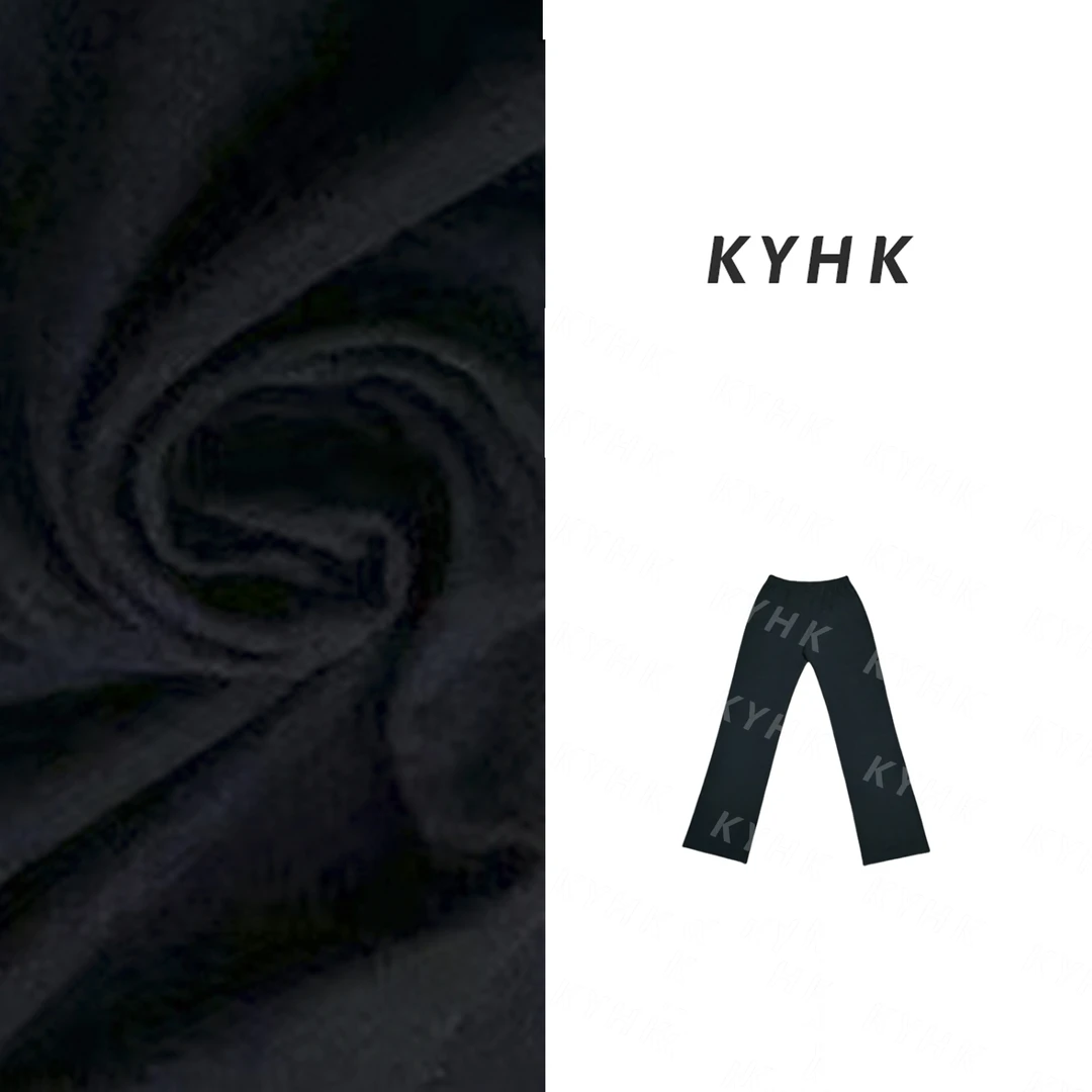 KYHK纯色休闲百搭校服裤2.0直筒裤250107
