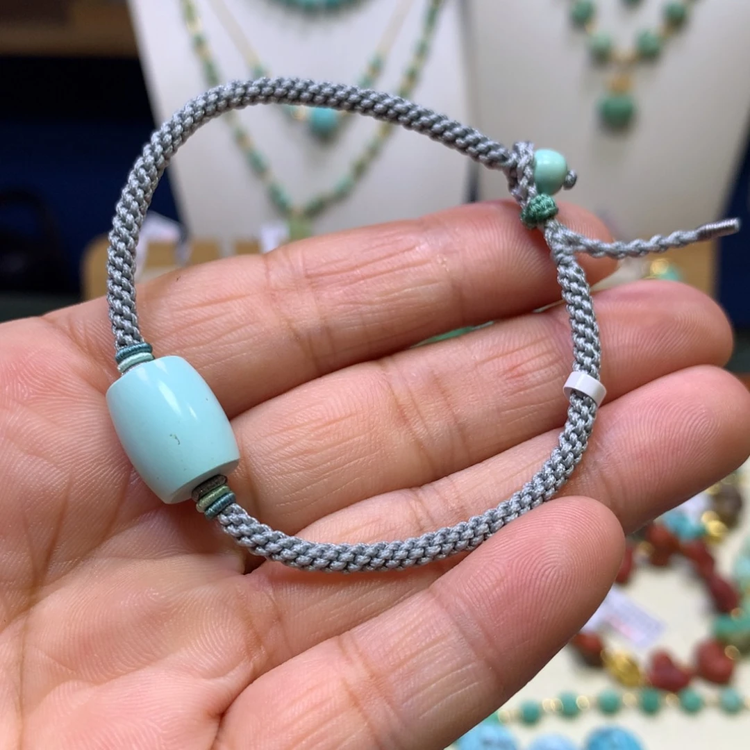 绿松石未镶嵌手绳