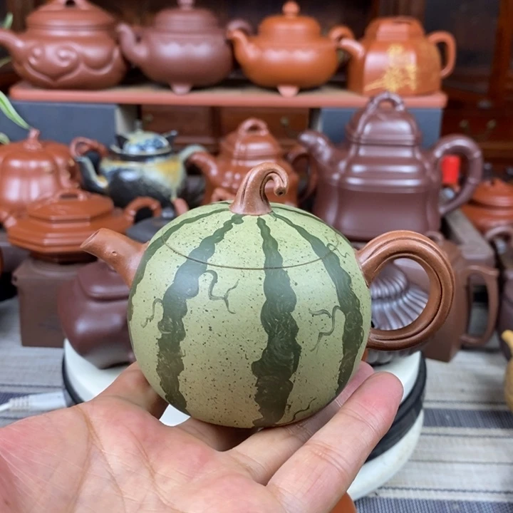 茶壶紫砂西瓜150-200cc特价促销优惠