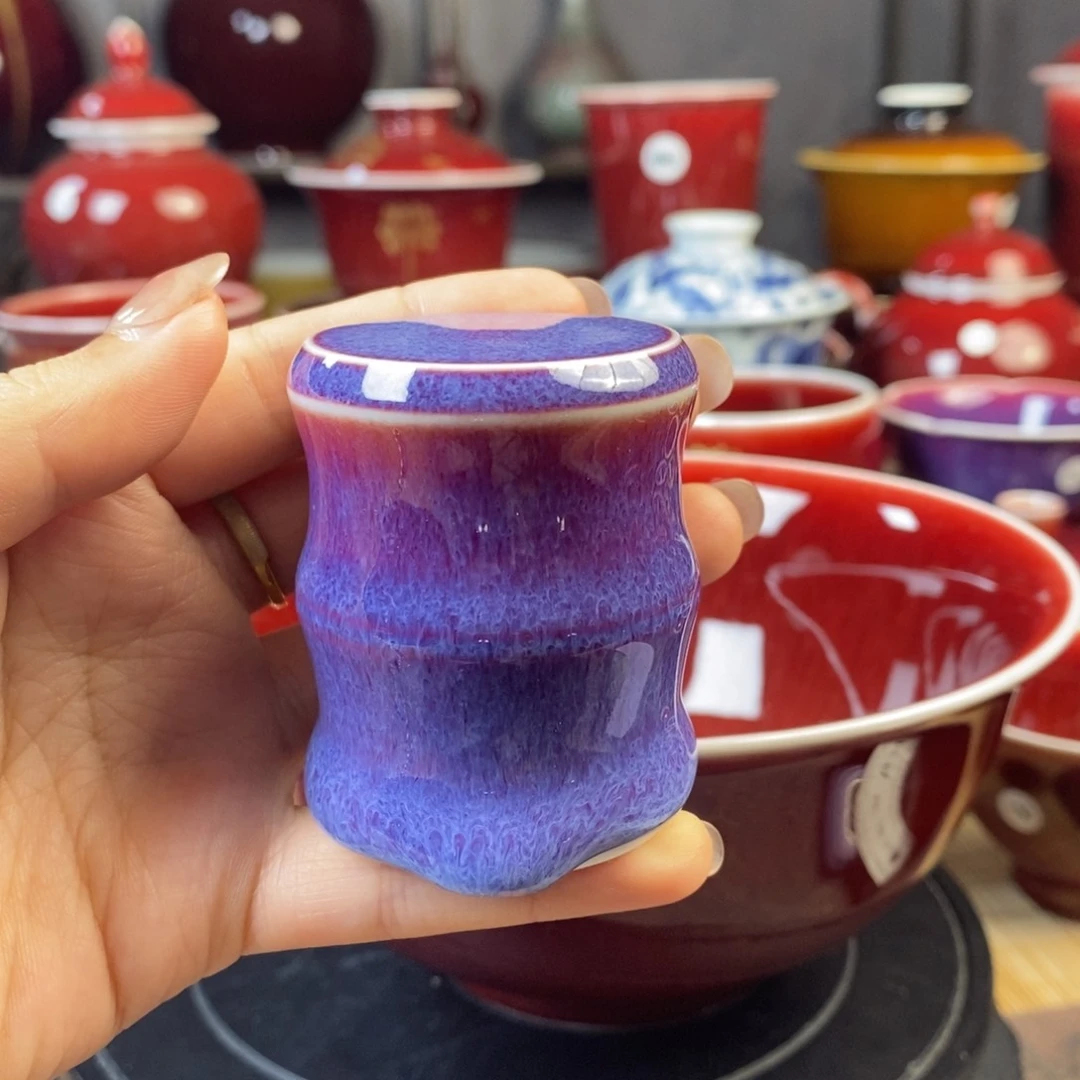 【闪购商品】闲**致景德镇名陶坊原矿郎红