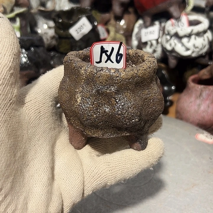 粗陶花盆制作就这样的