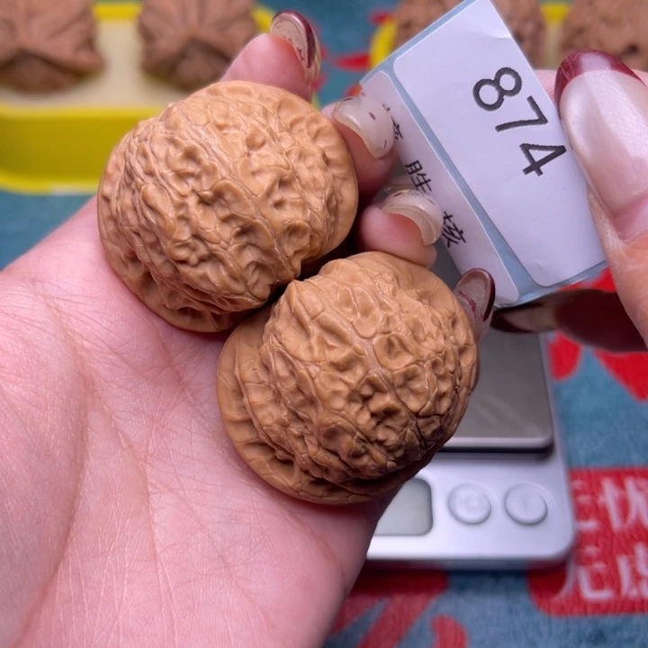 把件文玩核桃乾隆磨38.674