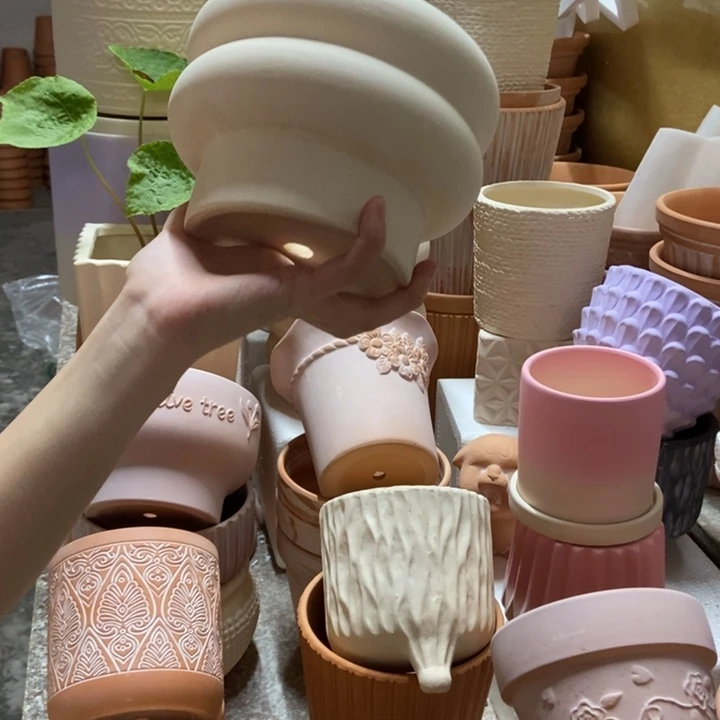 17×13白陶双层甜甜圈1个