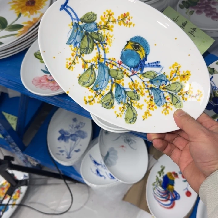 红***果陶瓷景德镇陶瓷手工制作