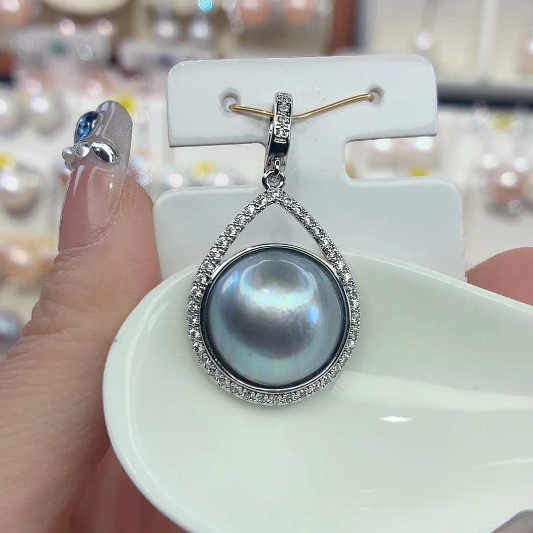 合金颈饰淡水珍珠