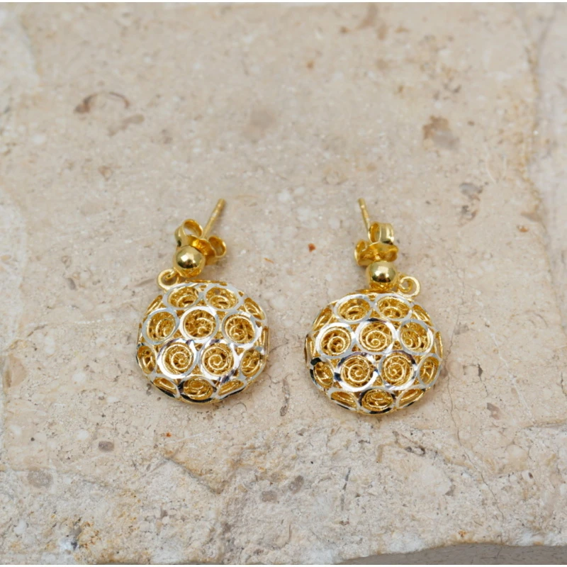 铜合金 耳饰 阿雷佐 ALZ 21173