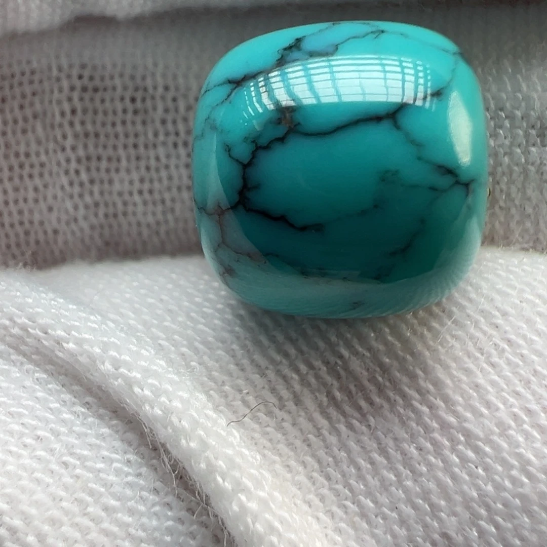 绿松石未镶嵌配饰10.2×9.5