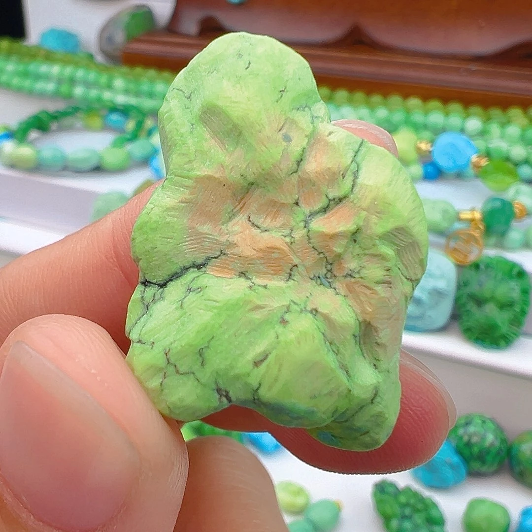 未镶嵌绿松石项链