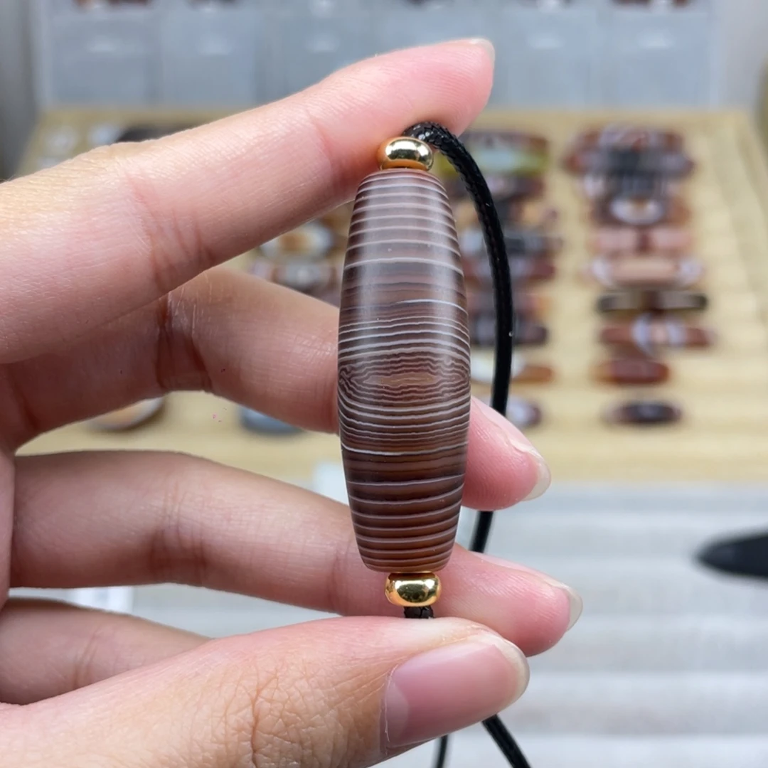 玛瑙/玉髓合金颈饰