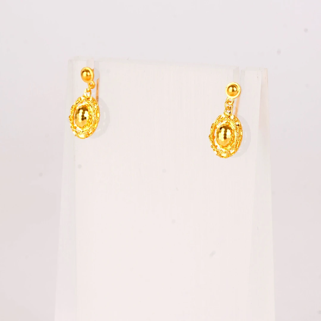 Chow Tai Seng/周大生鸽子蛋足金七字针 3.84g 175号