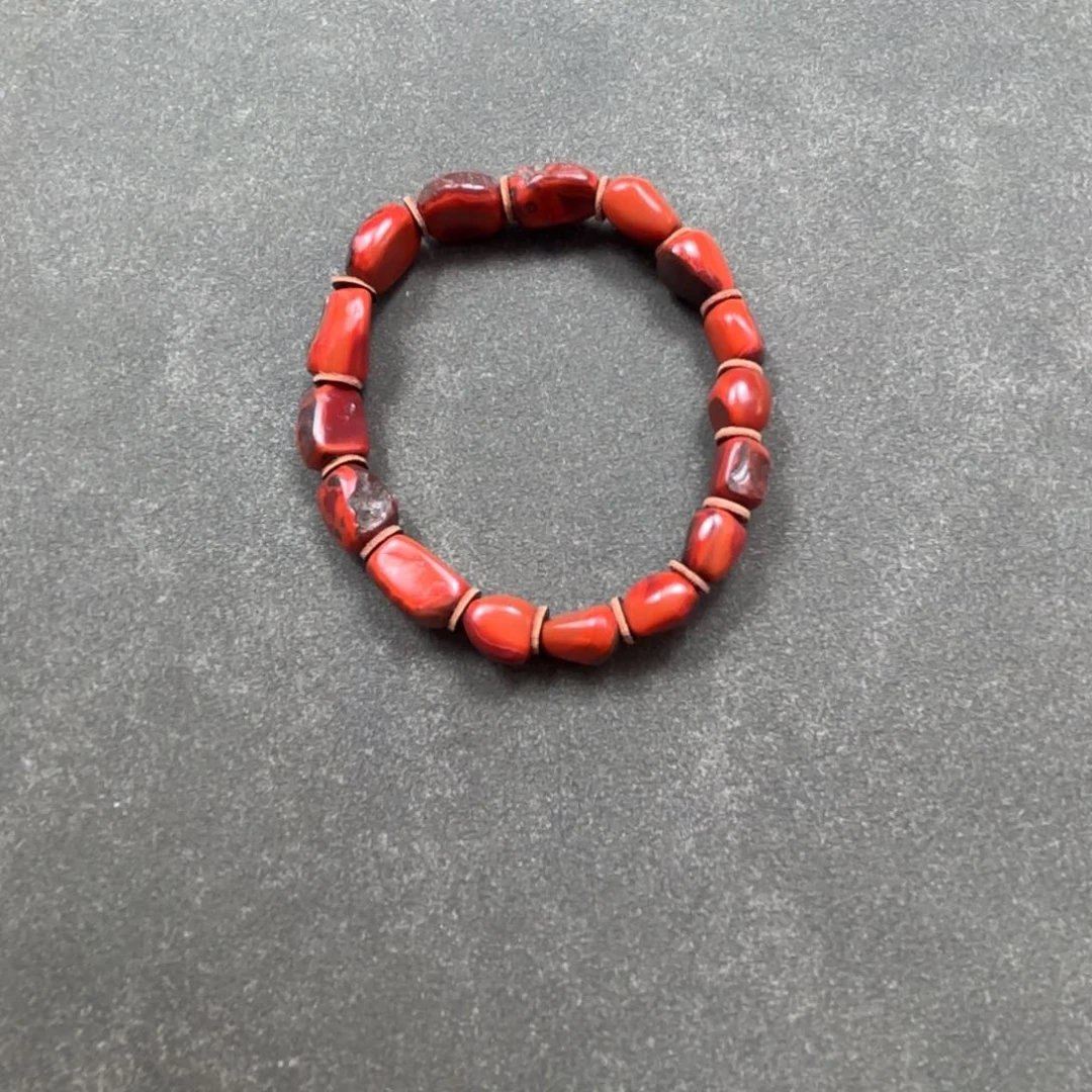 南红玛瑙手链未镶嵌菠*饭