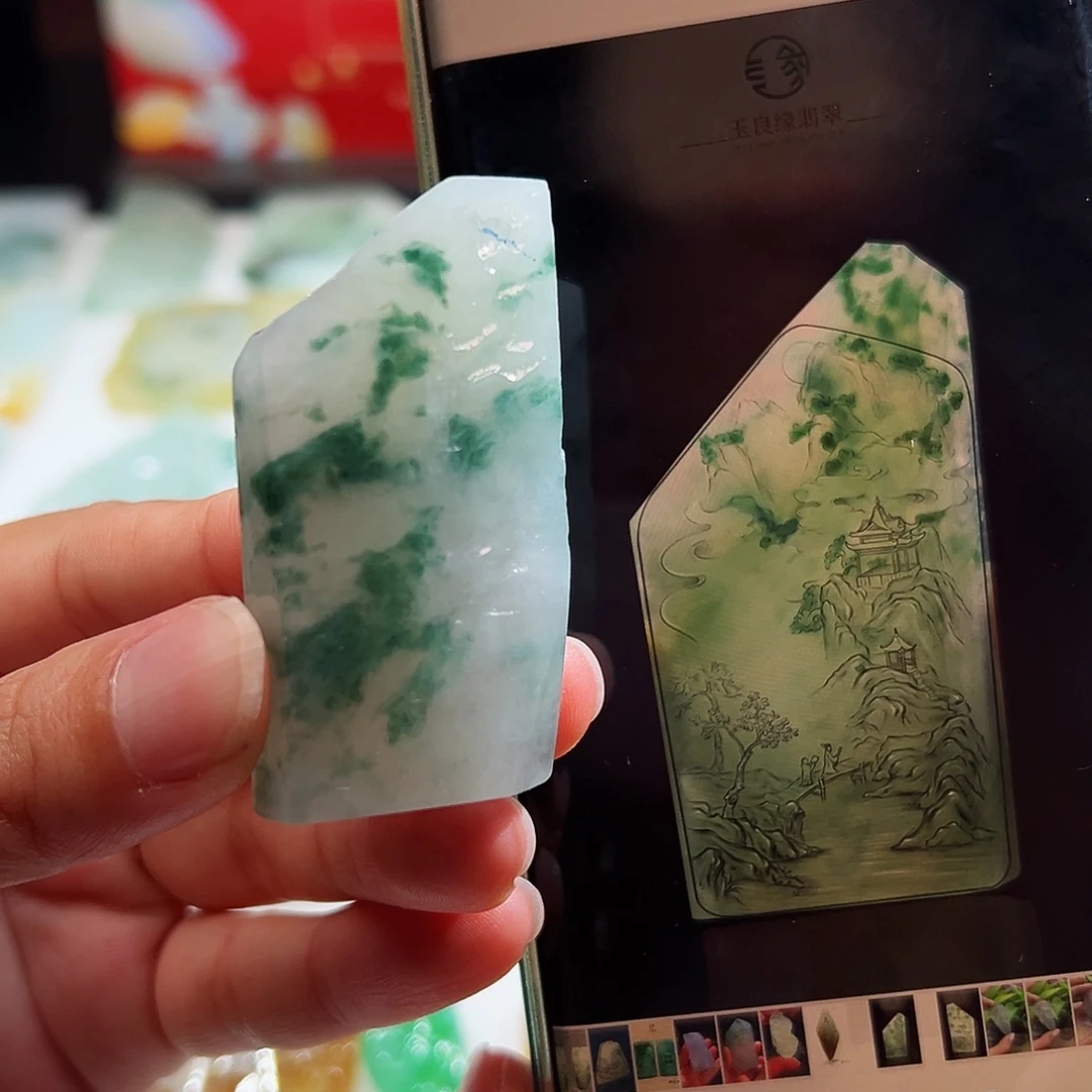 定制翡翠未镶嵌翡翠定制
