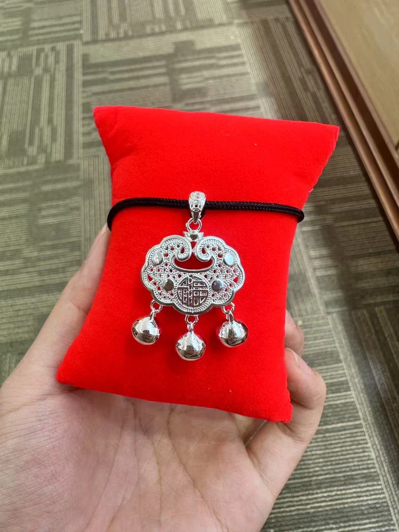 【楠姐专享】百福平安锁包吊坠