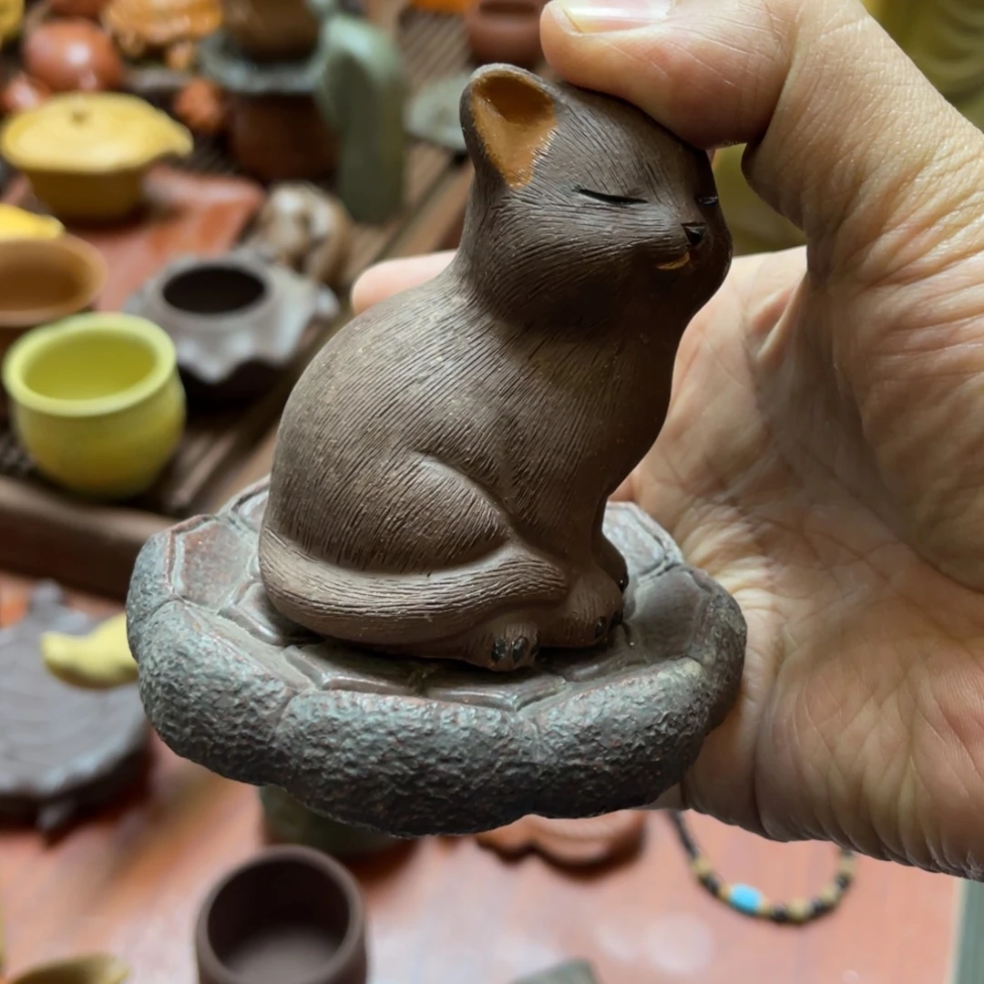 紫砂茶宠紫砂瑕疵