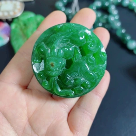 紫金钵盂菩提把件