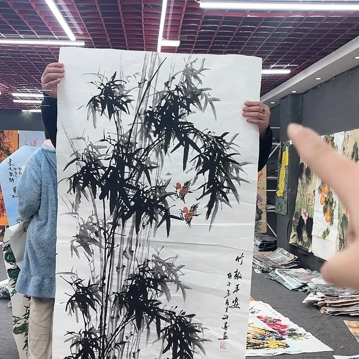 国画无毛或被短柔或近
