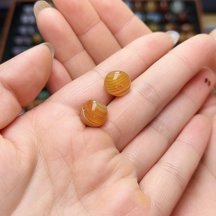 松***鼠玛瑙/玉髓未镶嵌吊坠(不含链)