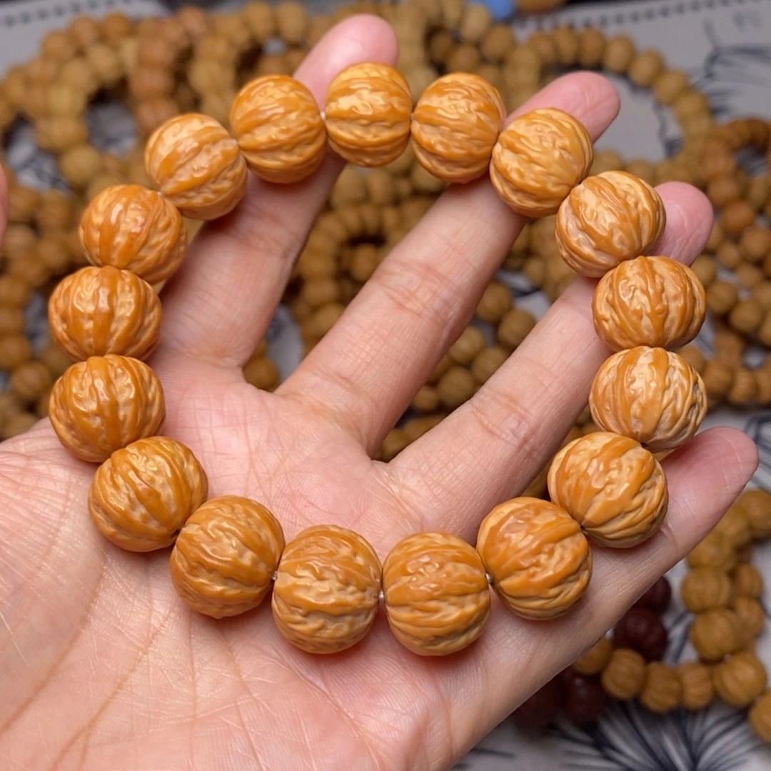 猴头核桃吊坠京八棱15加