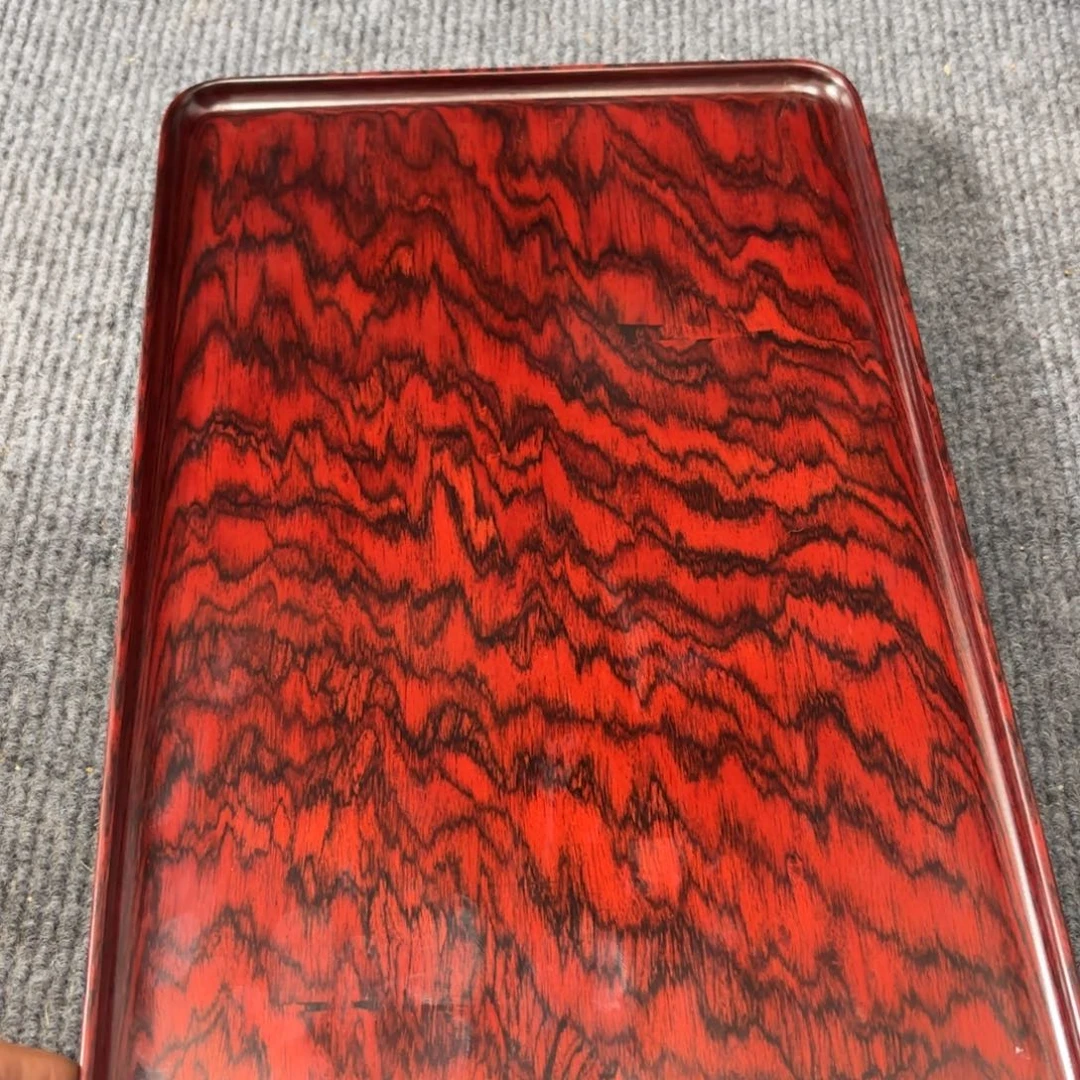 木红酸枝独板托盘