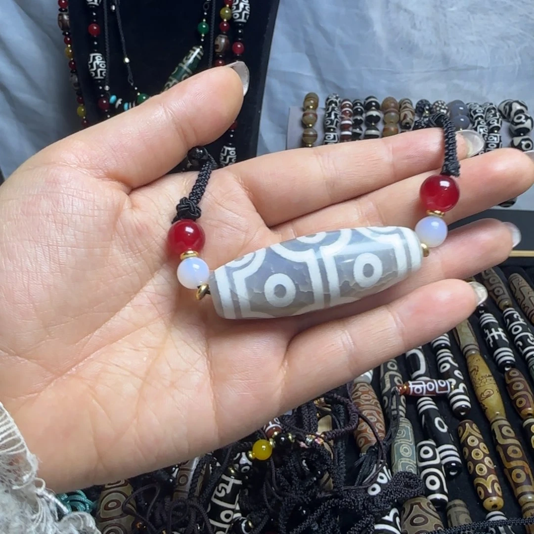 玛瑙/玉髓合金颈饰