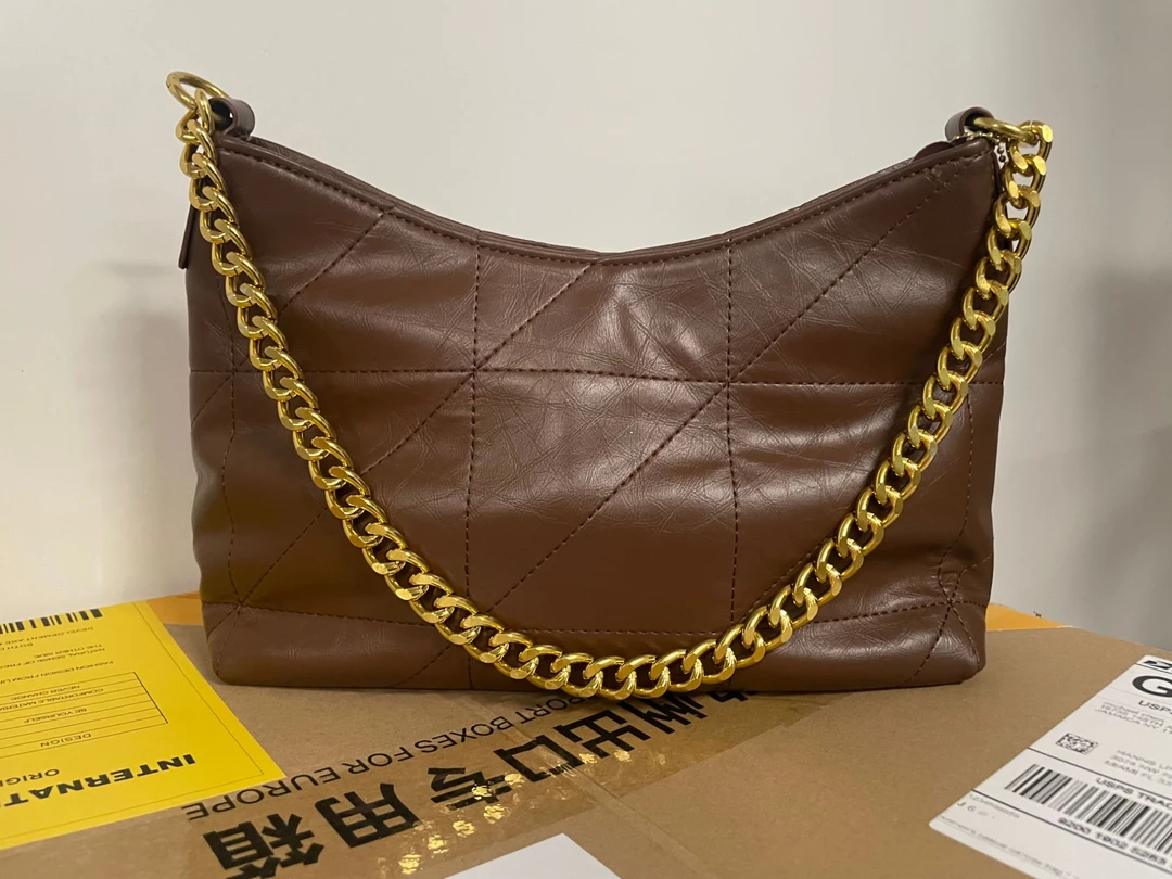 手手工真皮包HH-YS-Z550018-2-板栗-斜纹托特-阳