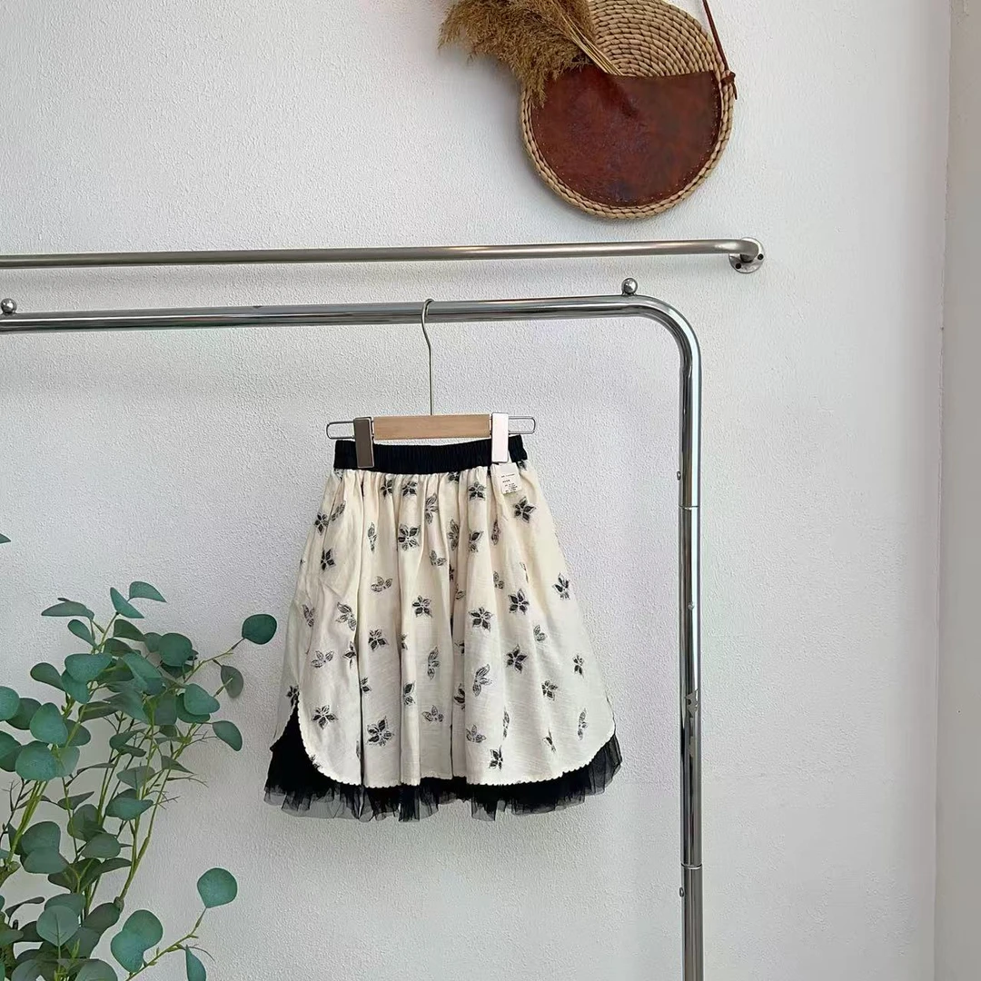 2896帕杏/黑组伞裙