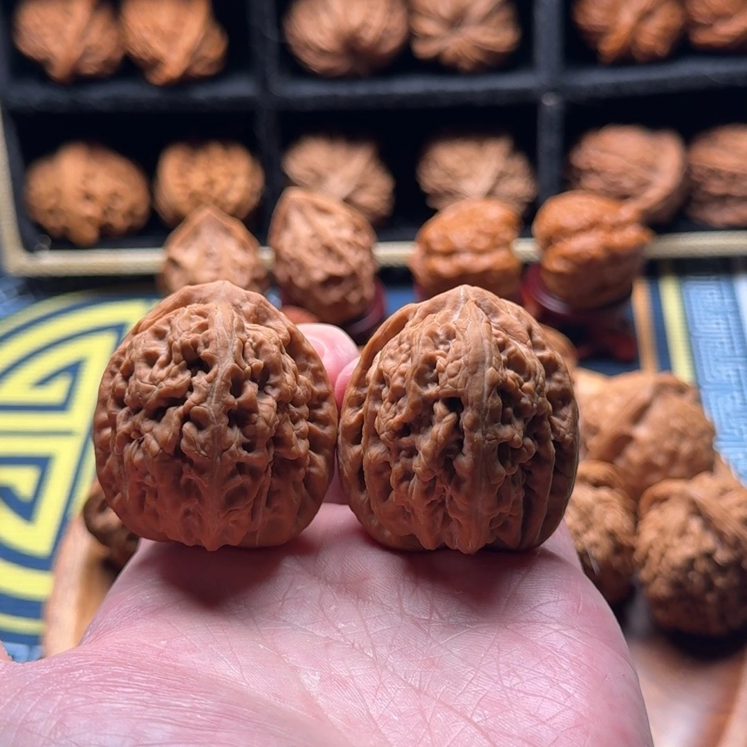 核桃手串/手链全品红锦鲤 尺寸42-45-46