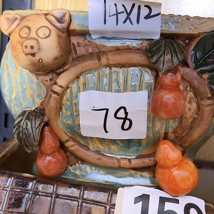 陶瓷多肉花盆满15包邮