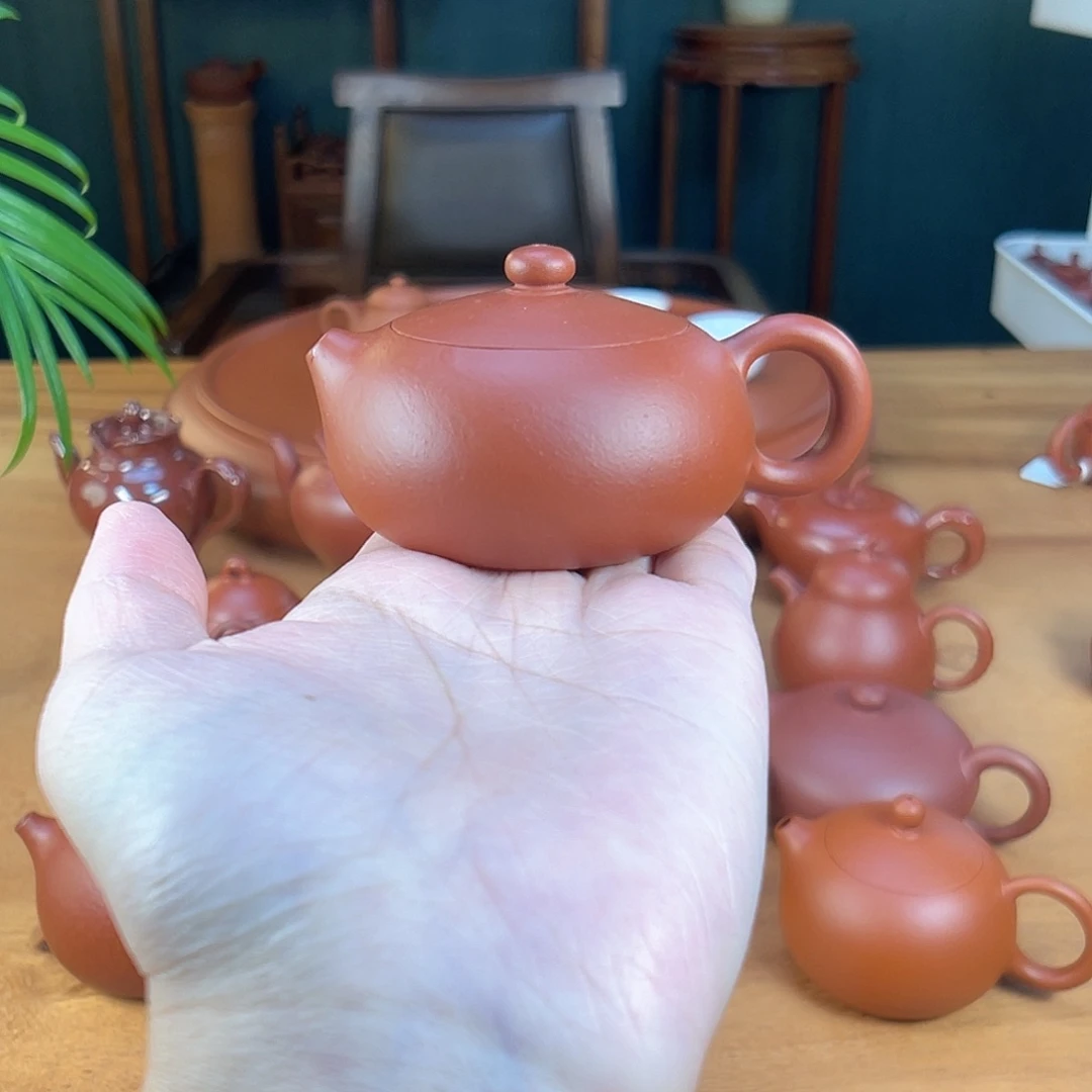 彦***融茶壶紫砂扁西施60cc左右陈泽腾