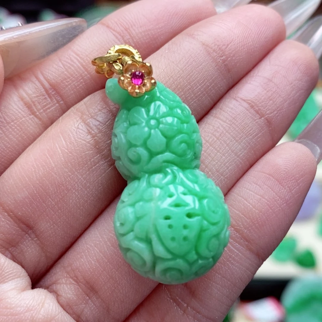 颈饰未镶嵌翡翠翡翠吊坠