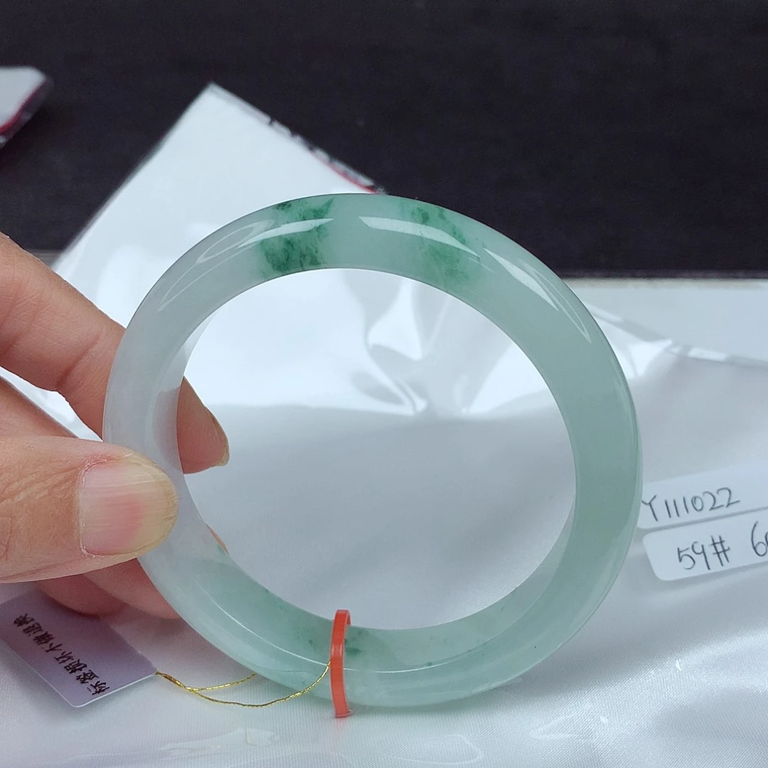 未镶嵌手镯翡翠59圈1022