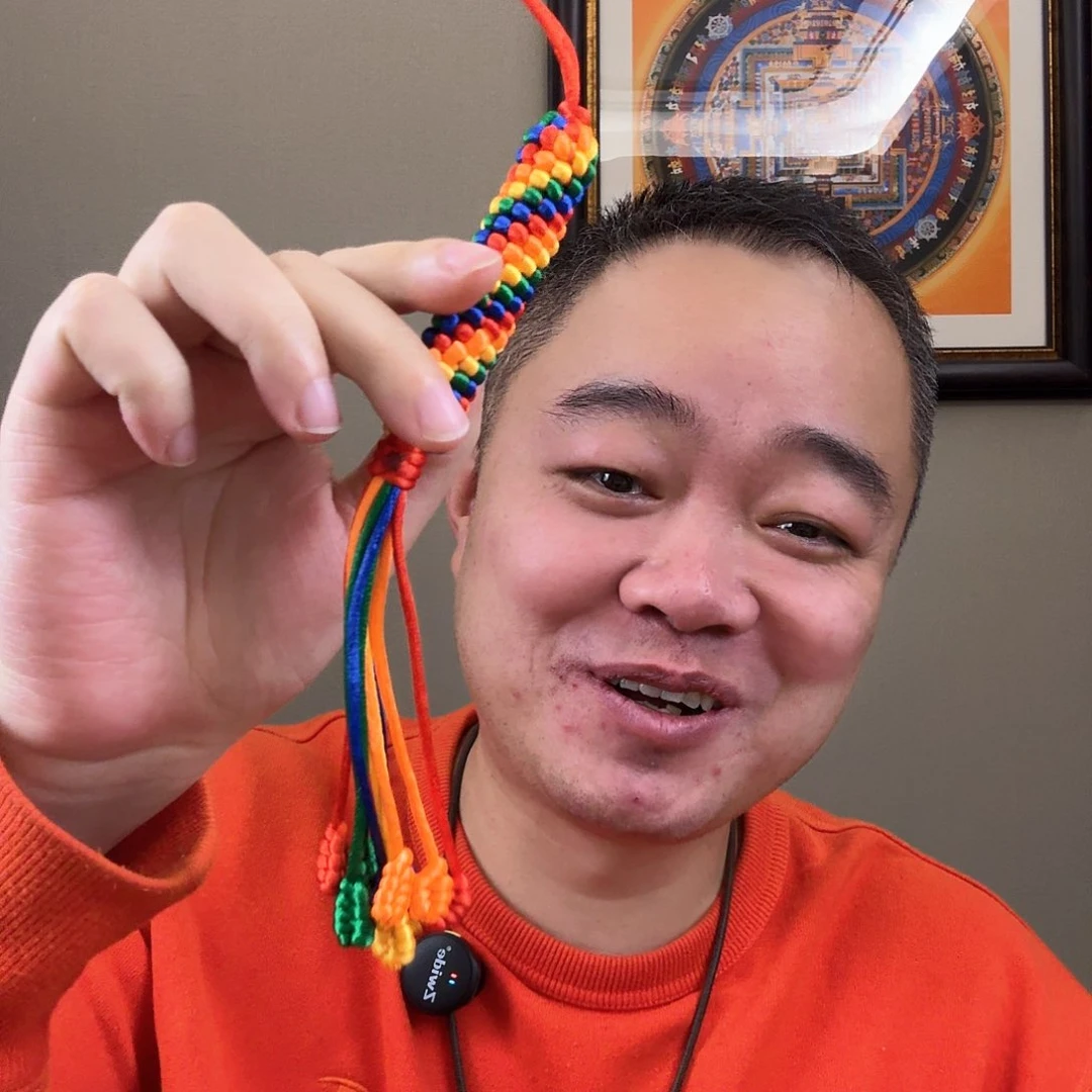 吊坠F****w开开加加金刚结唐卡