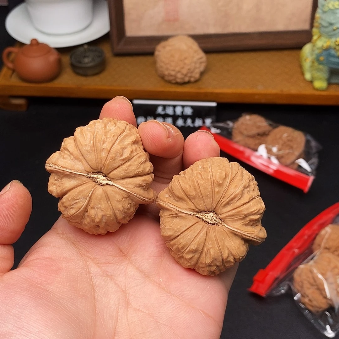 只***漪把件文玩核桃南瓜