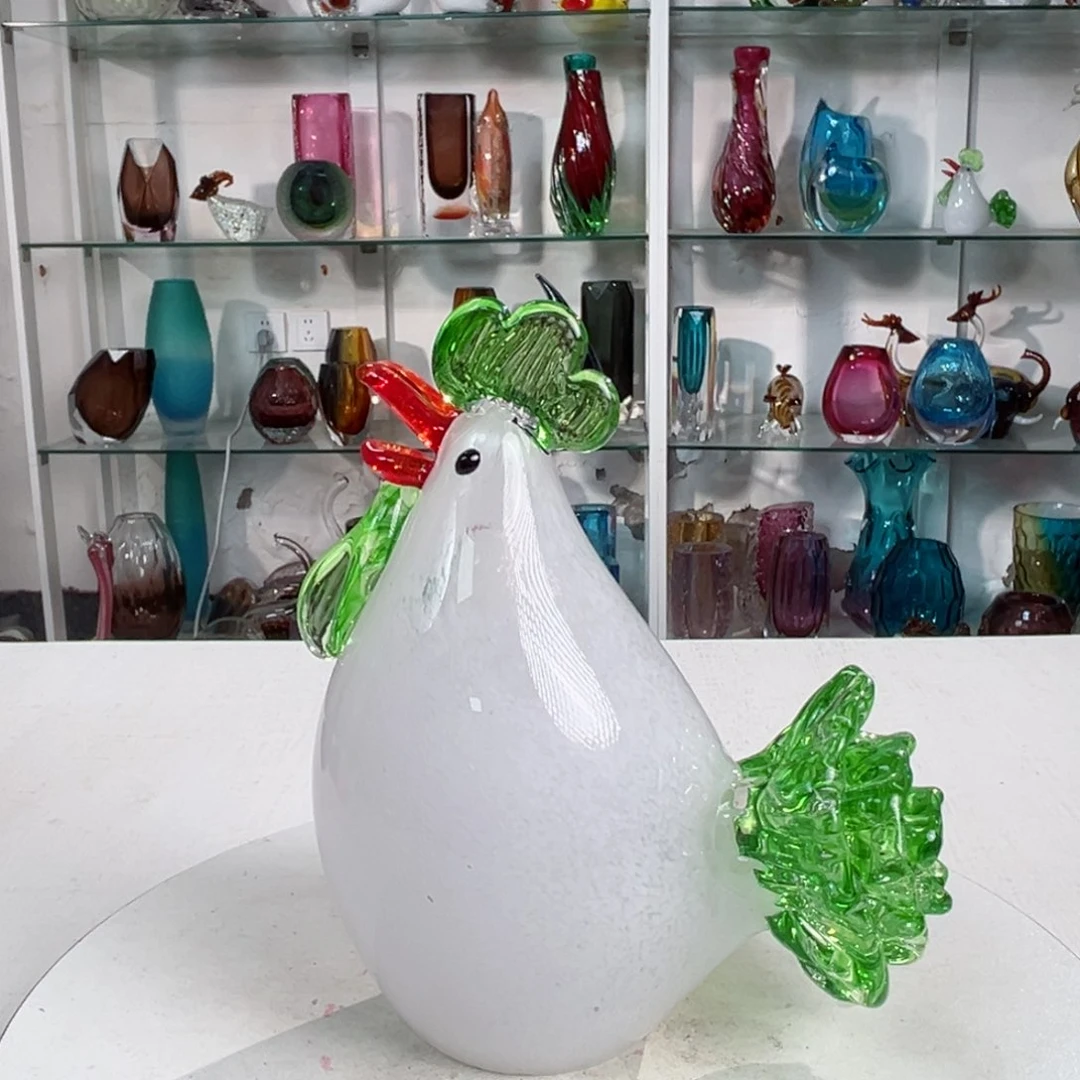 19 高轻奢琉璃花器福利正常手工痕迹