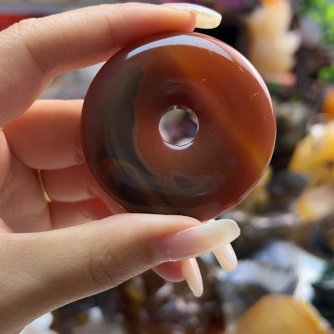 玛瑙/玉髓未镶嵌吊坠(不含链)