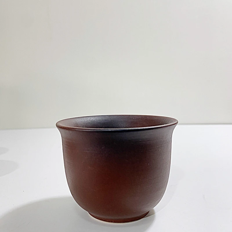 茶杯主人杯茶盏单个杯陶瓷火山石喝茶一杯品茗柴烧杯禅定杯